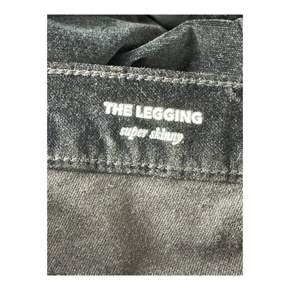 Adriano Goldschmied Jeans Womens 27 The Legging‎ Super Skinny Black Grunge - Picture 6 of 8